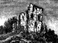 Киев. Руины Десятинной церкви