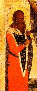 Благоверный князь Довмонт Псковский (Фрагмент иконы XVIв. Псков)
