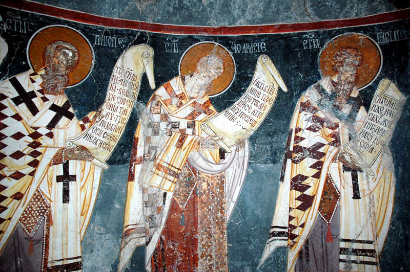 Завала. Фрески храма Введения во храм Пресвятой Богородицы