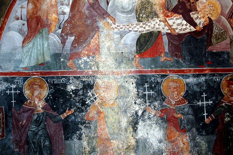 Завала. Фрески храма Введения во храм Пресвятой Богородицы