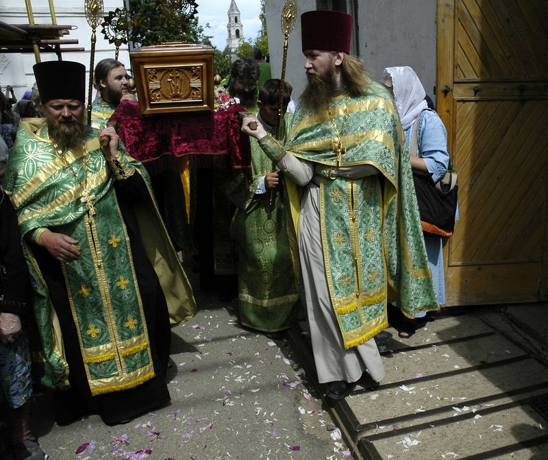 Мощи прп. Анны Кашинской возвращаются в Вознесенский кафедральный собор