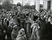 Богослужение в Введенском храме села Спирово. 25 мая 1965 г.
