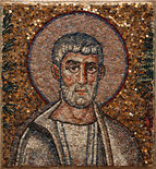 Апостол Петр. Мозаика (копия)