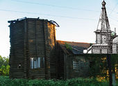 Храм пророка Божия Илии. 1622 г. Архангельская область, Плисецкий район, деревня Часовенская (Задняя Дубрава)
