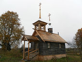 Деревня Калитинка. Крестовоздвиженская часовня после реставрации