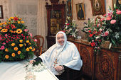 Игумения Варвара в день Ангела. 4/17 декабря 2004 года