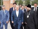 Kazakhstan President Visits Newly-Built Cathedral in Temirtau