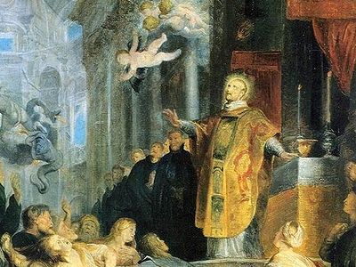 The methodical development of imagination is based in the experience of one of the pillars of Catholic mysticism, the founder of the order of Jesuits and great Catholic saint Ignatius of Loyola (sixteenth century). His book Spiritual Exercises enjoys