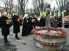 His Beatitude Vladimir of Kiev and the Ukraine serves a Litya for the victims of famine in the Ukraine