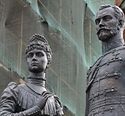 Monument Tsar Nicholas II and Tsaritsa Alexandra opened in St. Petersburg