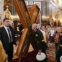 Cross
of St. Andrew the First-Called arrives in Moscow