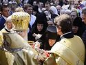 The Day of St. Vladimir Equal-to-the-Apostles marked by Divine
Liturgy celebrated by heads and hierarchs of Local Orthodox Churches at
Kiev Monastery of the Caves