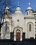 Act of vandalism committed on the territory of a church in Belgrade