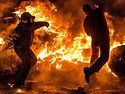 Havoc unleashed: Footage shows Ukrainian rioters brutally assaulting police