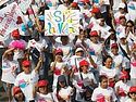 250,000 people take part in rally against abortions in the capital of Peru