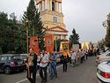 Procession of the cross in honor of St. Tikhon of Zadonsk begins
