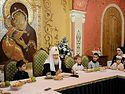 В праздник Рождества Христова Патриарх Кирилл встретился с многодетными семьями