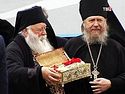 Ковчег с десницей мощей великомученика Георгия Победоносца прибыл в Россию