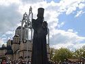 A monument to Patriarch Pavle of Serbia is unveiled in Kosovo