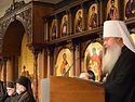 Metropolitan Tikhon, OCA Chancellor and Secretary, address AAC opening plenary session