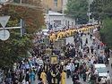 Cross procession of over 20,000 participants walked through Kiev