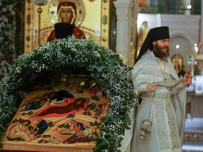 Рождество Христово в Сретенском монастыре