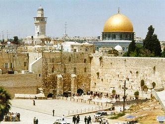 Храмовая гора и Стена плача в Иерусалиме