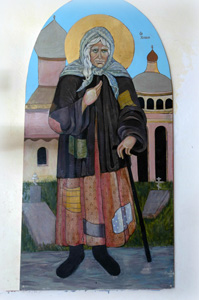 Икона храма Блаженная Ксения Петербуржская