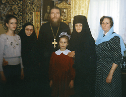 Схимонахиня Варвара в доме протоиерея Николая Манихина