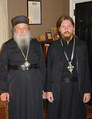Митрополит Лавр и архимандрит Тихон (Шевкунов)