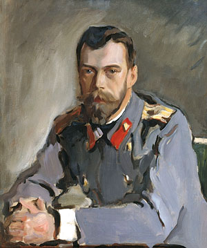 Валентин Серов. Портрет Императора Николая II. 1900 г.