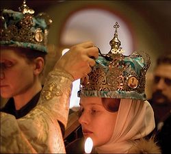 Orthodox wedding ceremony