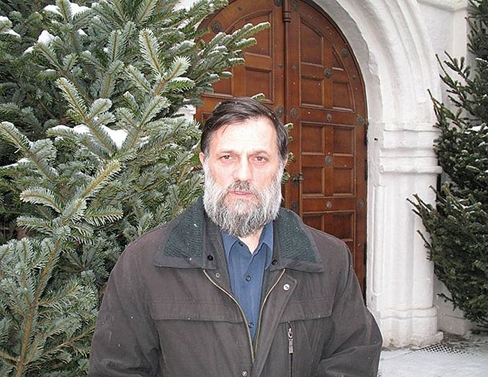 Предрад Миодраг в гостях в Сретенском монастыре в Москве