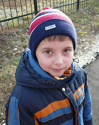 Георгий, сын отца Виталия. Фото Натальи Волковой 