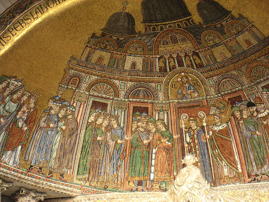Мозаики собора Сан-Марко. Венеция