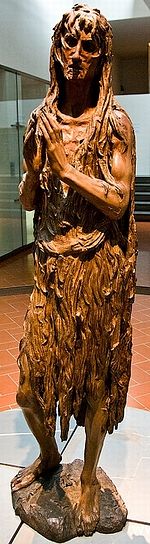 Деревянная статуя Марии Магдалины работы Донателло