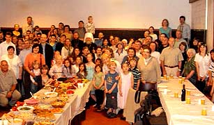 Праздничный обед в Окленде