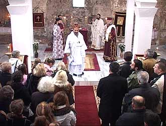 Загрузить увеличенное изображение. 500 x 350 px. Размер файла 34340 b.
 Храм свт.Николая в Приштине