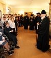 В день праздника Пасхи Святейший Патриарх Кирилл посетил детский дом-интернат для умственно отсталых детей