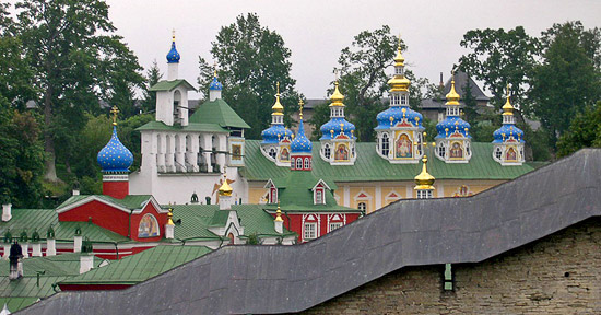 The Pskov Caves Monastery . Photo: temples.ru