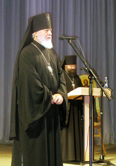 Архиепископ Самарский и Сызранский Сергий открывает конференцию