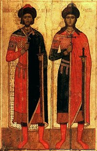 Святые князья страстотерпцы Борис и Глеб