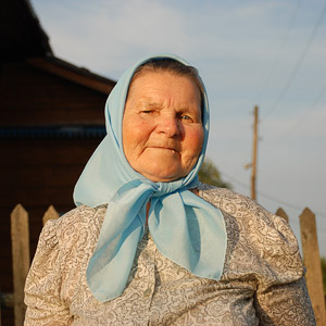Елена Егоровна, старушка из закрытого старческого дома. Фото: А.Поспелов / Православие.Ru