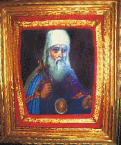 An icon of St. John of Tobolsk which belonged to St. John (Maximovitch).