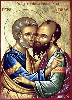 Icon of the Apostles Peter and Paul