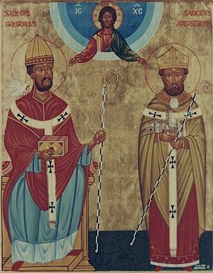 Святители Григорий Двоеслов и Августин Кентерберийский