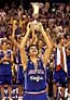 Югославские баскетболисты, ставшие чемпионами мира, посетили Сербскую Патриархию