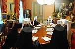 The First Hierarch of the Russian Church Abroad Participates In the Holy Synod of the Russian Orthodox Church For the First Time