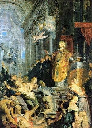 The Vision of St. Ignatius of Loyola (c.1491-1556)