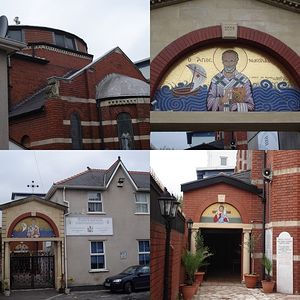 The St. Nicholas Church in Cardiff, Wales.